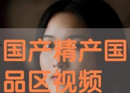 国产精视频,引领视听新潮流的匠心之作